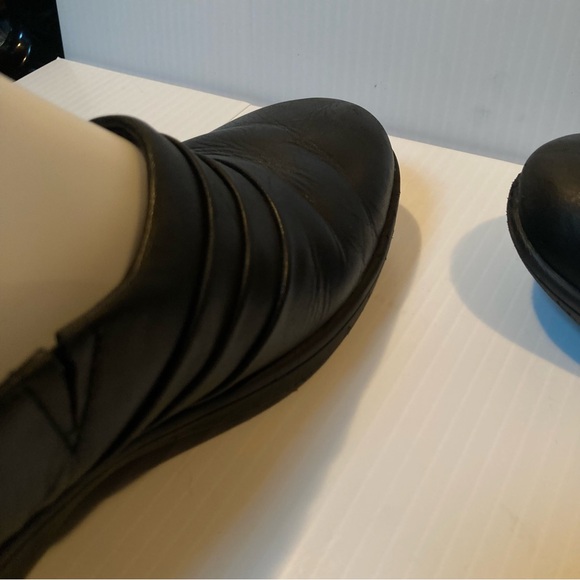 BASS Lite Eleanor Black Leather Slip On Oxford Loafers Womens 7 - Picture 12 of 16